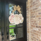 Fall Ginger Jars Door Hanger