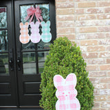 Gingham Peep Pot Stake