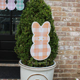Gingham Peep Pot Stake