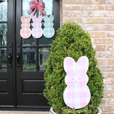 Gingham Peep Pot Stake