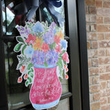 Floral Pink Easter Vase - Be Sweet Ink x HTH