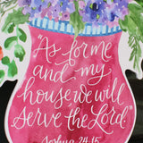 Floral Pink Easter Vase - Be Sweet Ink x HTH