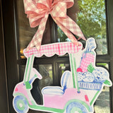 The Nelly Golf Cart Door Hanger