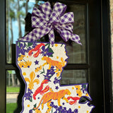 Tiger Door Hanger - Saturday Silks x HTH