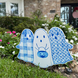 Blue Ghost Trio Yard Stake
