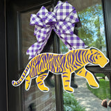 Mike the Tiger Door Hanger - Saturday Silks x HTH