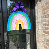 Amber Rainbow Door Hanger