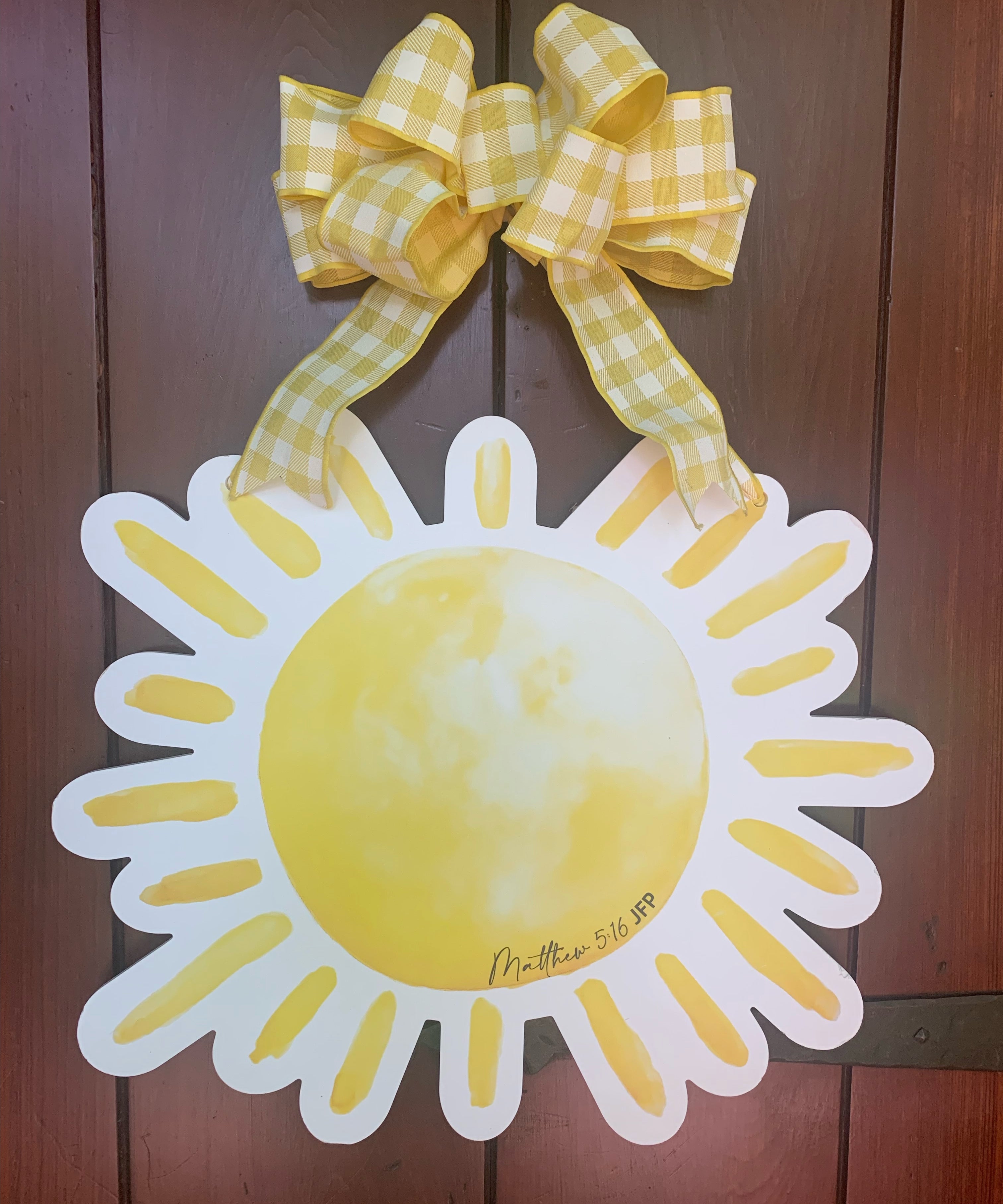 Sunshine Joe Sun Door Hanger