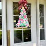 Bows & Baubles Christmas Tree Door Hanger