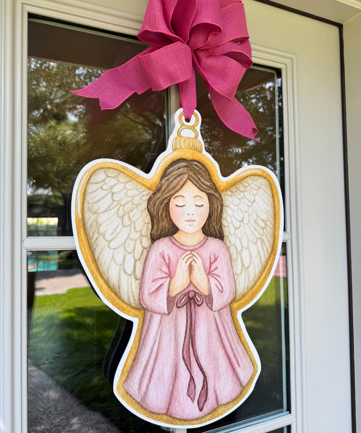 Heavenly Grace Angel Door Hanger- HTH x Lauren Clyburn Art