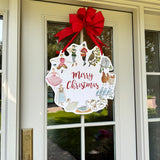 12 days of Christmas Wreath - HTH x Lauren Clyburn Art