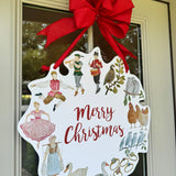 12 days of Christmas Wreath - HTH x Lauren Clyburn Art
