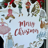 12 days of Christmas Wreath - HTH x Lauren Clyburn Art