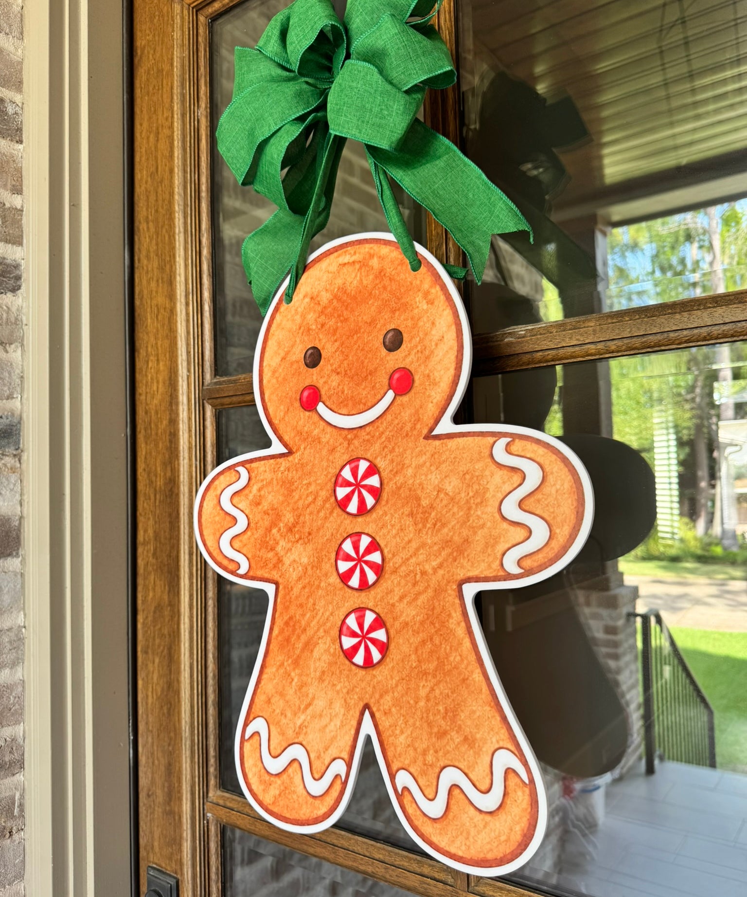 Sugar & Spice Gingerbread Door Hanger