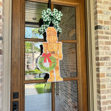 Wicker Nicholas Nutcracker Door Hanger