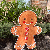 Sugar & Spice Gingerbread Yard Stake & Pot Stakes