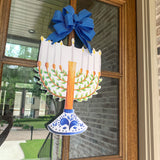 Susan Menorah Door Hanger