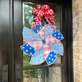 Freedom Patriotic Spinner Door Hanger