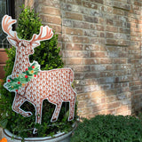 Jerry Reindeer Yard Stake