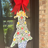 Leopard Christmas Tree with Ornaments DH