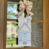 Seaside Chapel Door Hanger