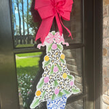 Leopard Christmas Tree with Ornaments DH
