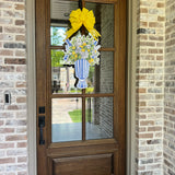La Dolce Vida Lemon and Florals Arrangement Door Hanger
