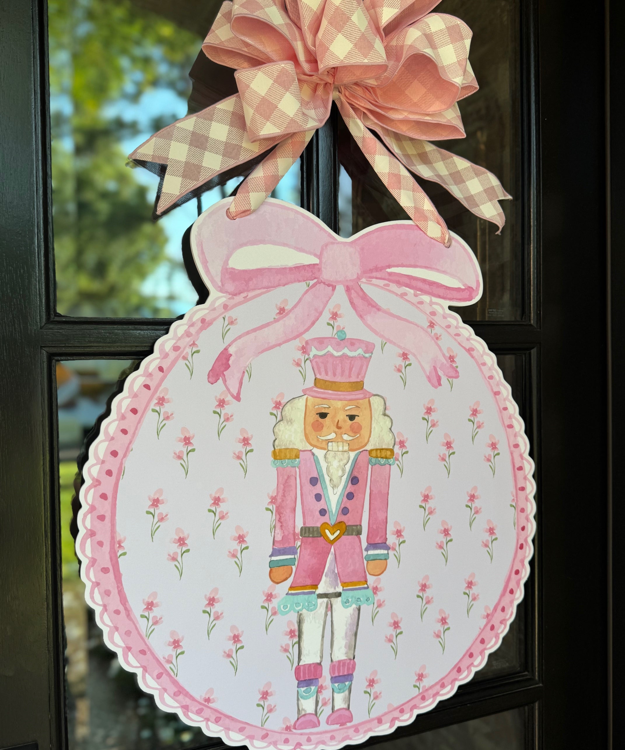 The Mary Grace Baker Nutcracker Door Hanger