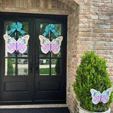 Pastel Butterfly Door Hanger