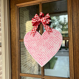 Charlotte Heart Door Hanger