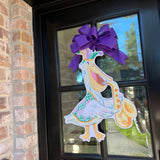 Phillipe the Mardi Gras Pelican Door Hanger