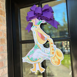 Phillipe the Mardi Gras Pelican Door Hanger