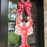 Claude Crawfish Door Hanger