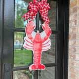 Claude Crawfish Door Hanger