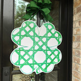 Christopher Bamboo Shamrock Door Hanger