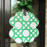 Christopher Bamboo Shamrock Door Hanger