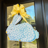 Cottontail Blue Bunny Door Hanger - HTH x Honey Bear Pages