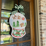 Ricky the Snow Globe Door Hanger