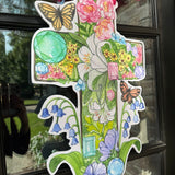 "More Precious than Rubies" Cross Door Hanger - Brianna Cannon x Home Themed Home