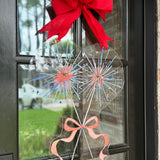 Acrylic Patriotic Fireworks Door Hanger