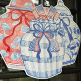 Abigail  Patriotic Vases Grouping Door Hanger