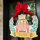 Nutcracker with Banner Door Hanger