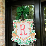 Reindeer Crest Door Hanger