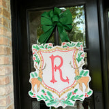 Reindeer Crest Door Hanger