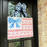 Stars & Stripes Flag Door Hanger