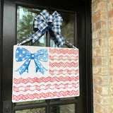 Stars & Stripes Flag Door Hanger