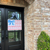 Stars & Stripes Flag Door Hanger