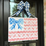 Stars & Stripes Flag Door Hanger