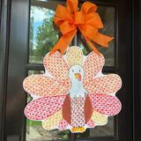 Feathers the Turkey Door Hanger