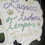 Let the Good Times Roll Mardi Gras Door Hanger - HTH x Morgan Krulisky